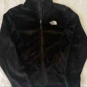 Fuzzy North Face Jacket